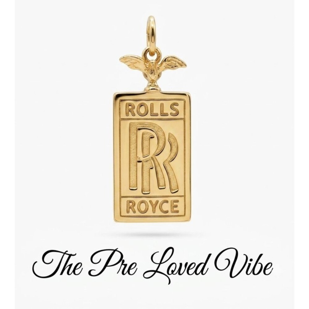 VINTAGE ROLLS ROYCE CHARM DOUBLE R